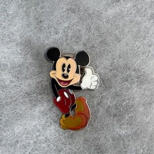 Mickey Mouse Disney Pin — Classic Red, Black, Cream